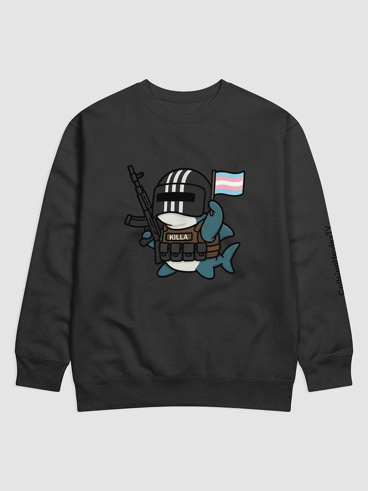Cold Ops, Warm Core – Blåhaj Pride Sweatshirt product image (5)