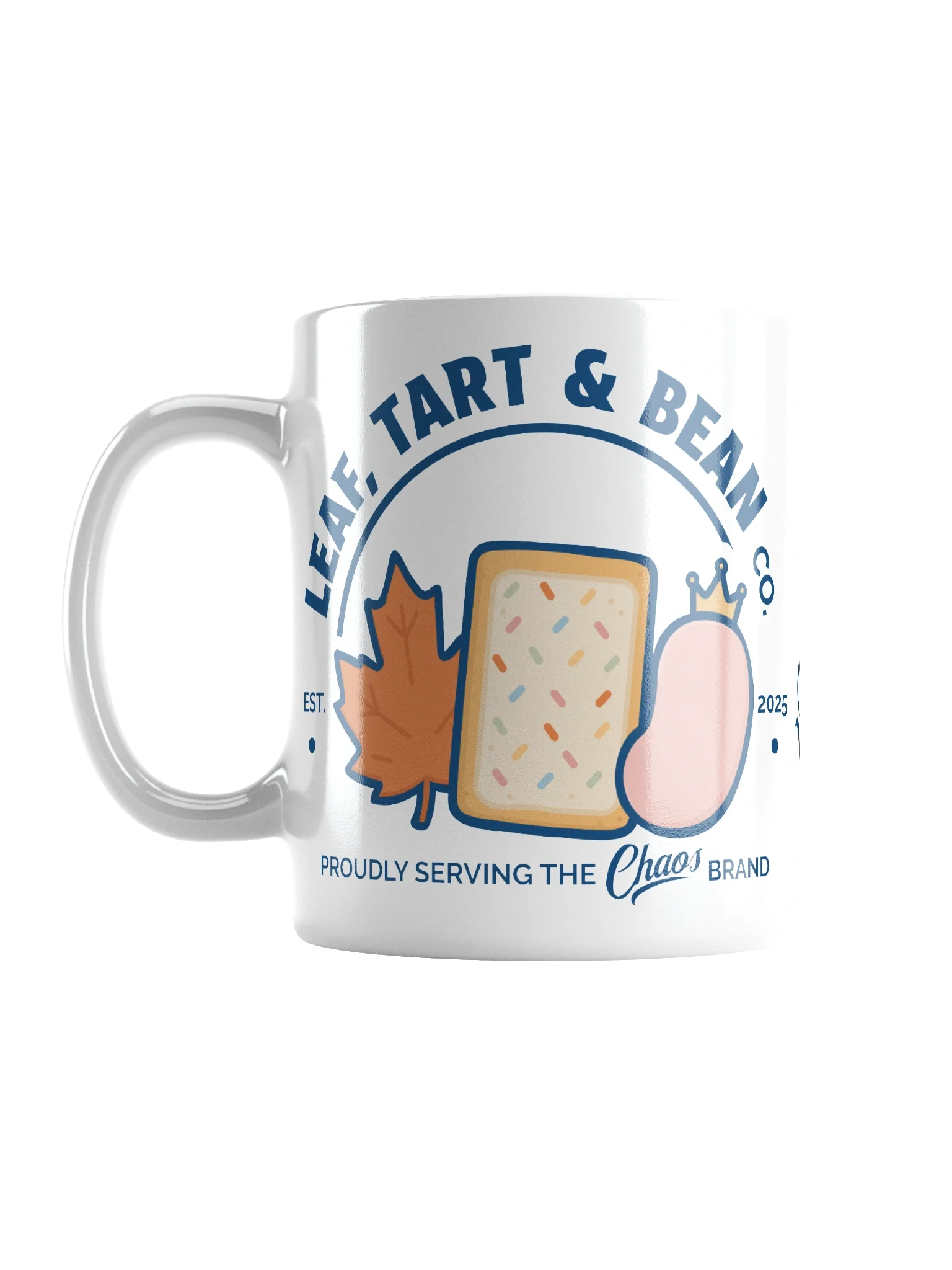 Leaf, Tart & Bean Co. White Mug product image (3)