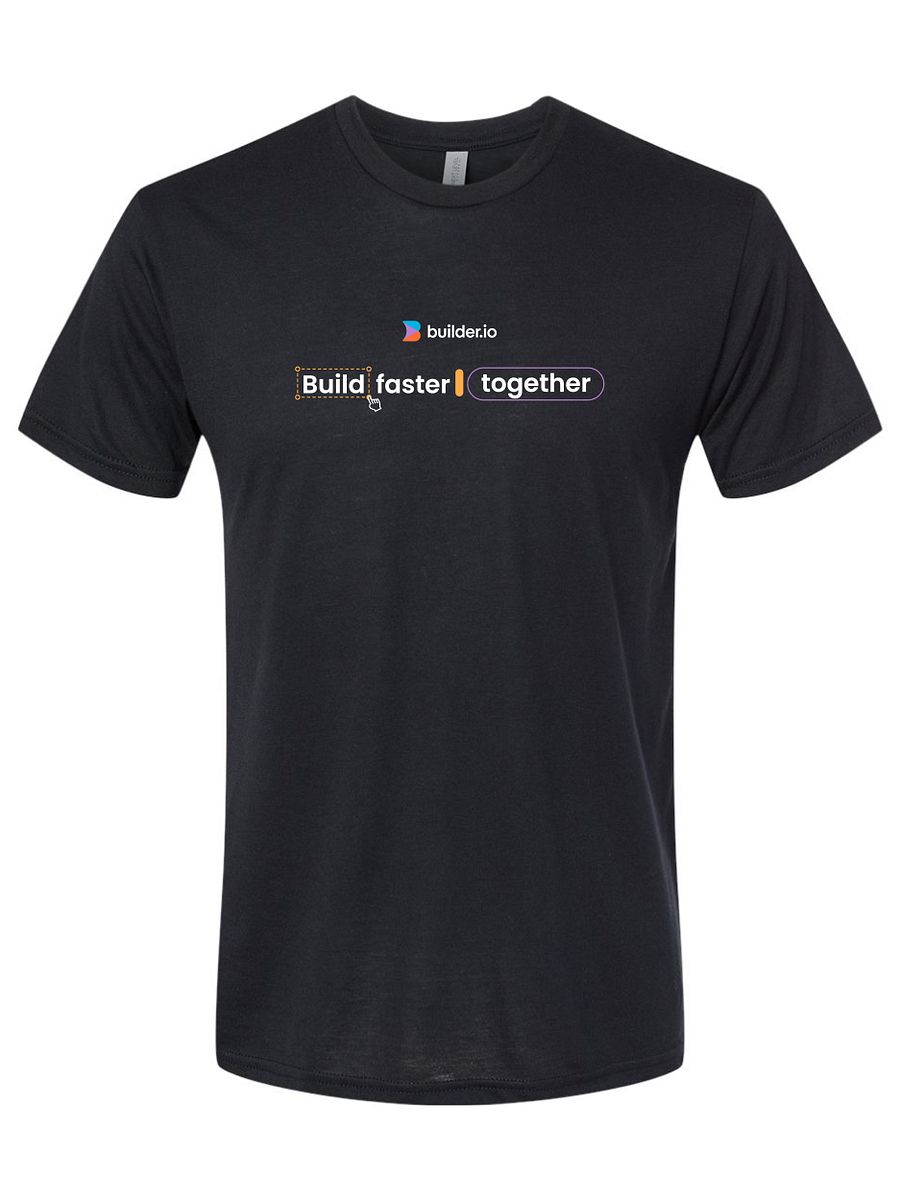 Builder.io - Build Faster Next Level T-Shirt product image (1)