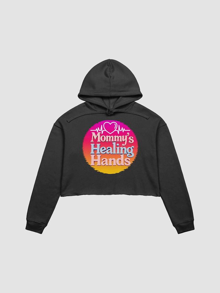 Mommy's Healing Heartbeat Crop Hoodie product image (6)