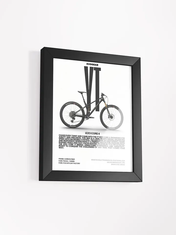 YT Izzo Core 4 Black Frame product image (2)