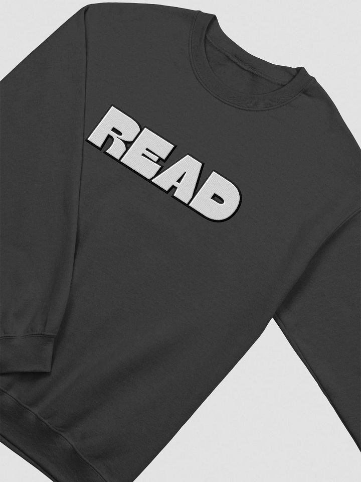 READ Unisex Embroidered Sweatshirt product image (1)