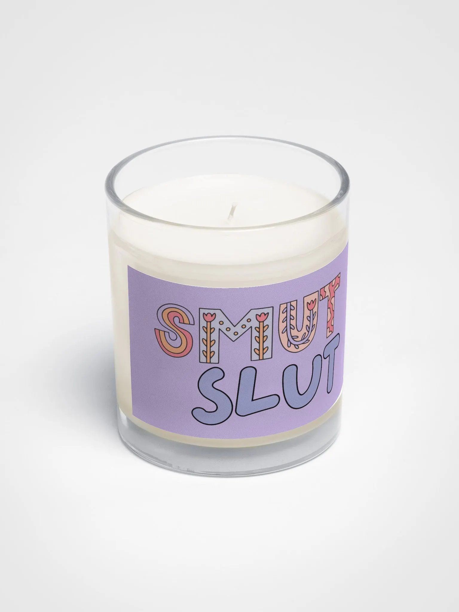Floral Smut Slut Candle product image (2)
