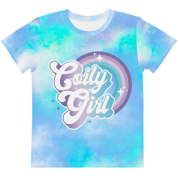 Coily Girl Tie-Dyed Tee (Kids) product image (1)