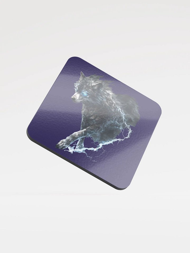 Wolf Cork Coaster product image (1)