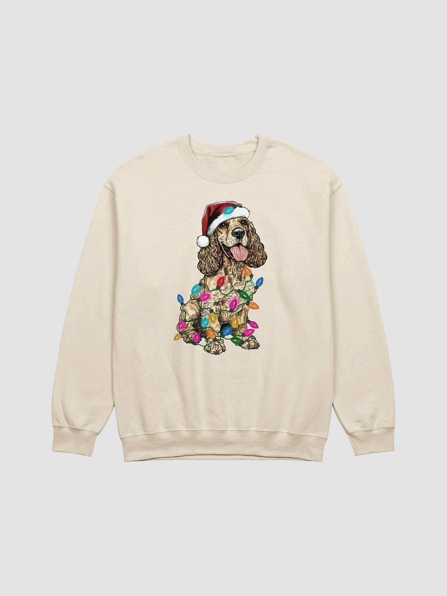 Funny Cocker Spaniel Christmas Sweatshirt product image (17)