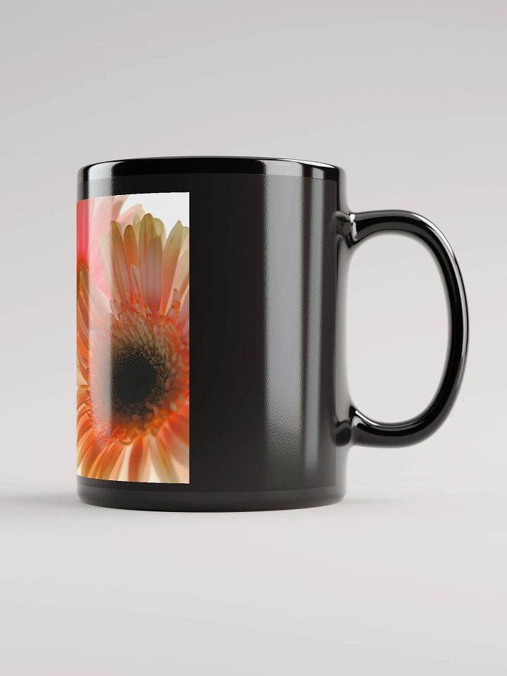 Flowers 2602 Black Coffee Mug product image (2)