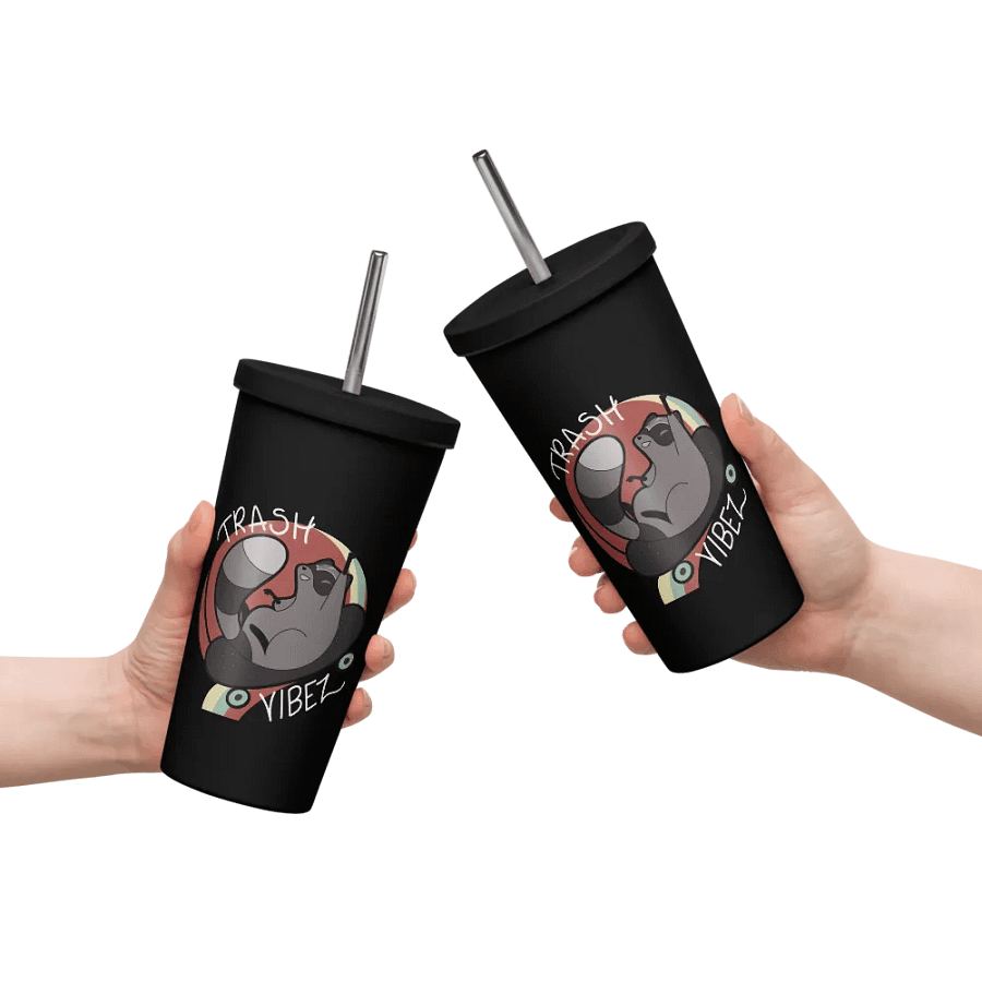 Charlie's Trash Vibez Sippy (But It's Black) product image (10)