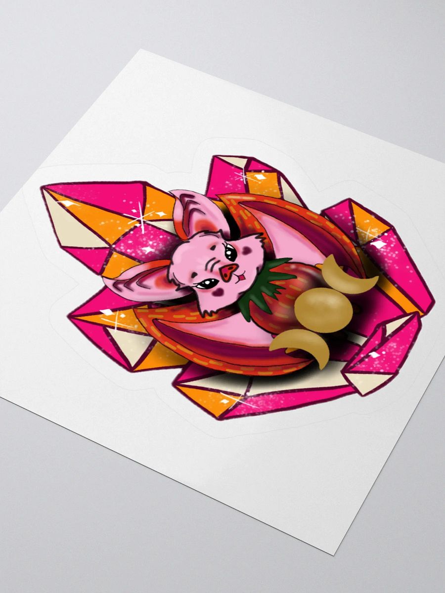 Lunar Bat Kiss Cut Stickers product image (7)