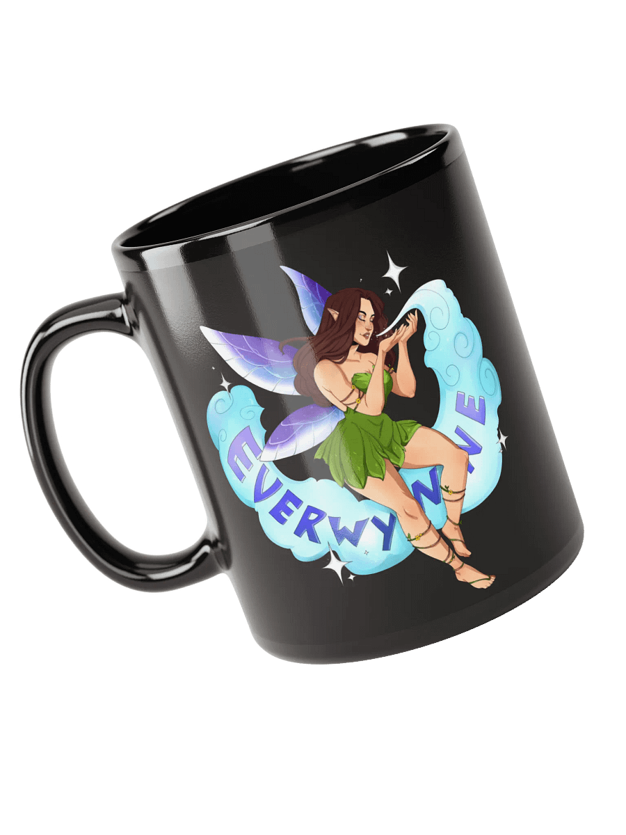 Fae Everwynne Black Mug product image (4)