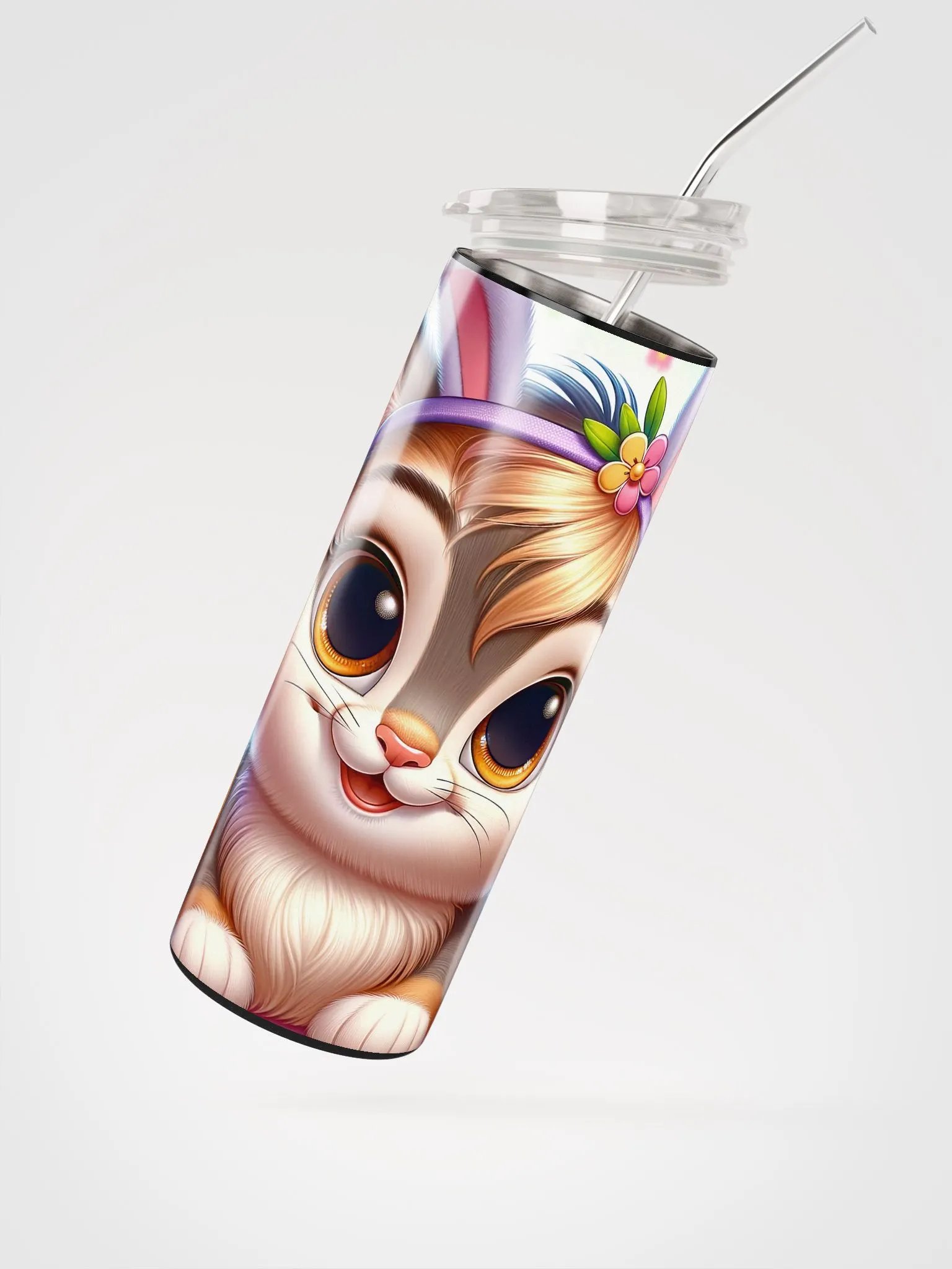 Easter Kitten Stainless Steel Tumbler product image (4)