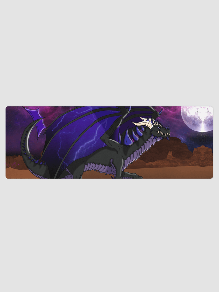 Night Sky Dragon Yoga Mat product image (1)