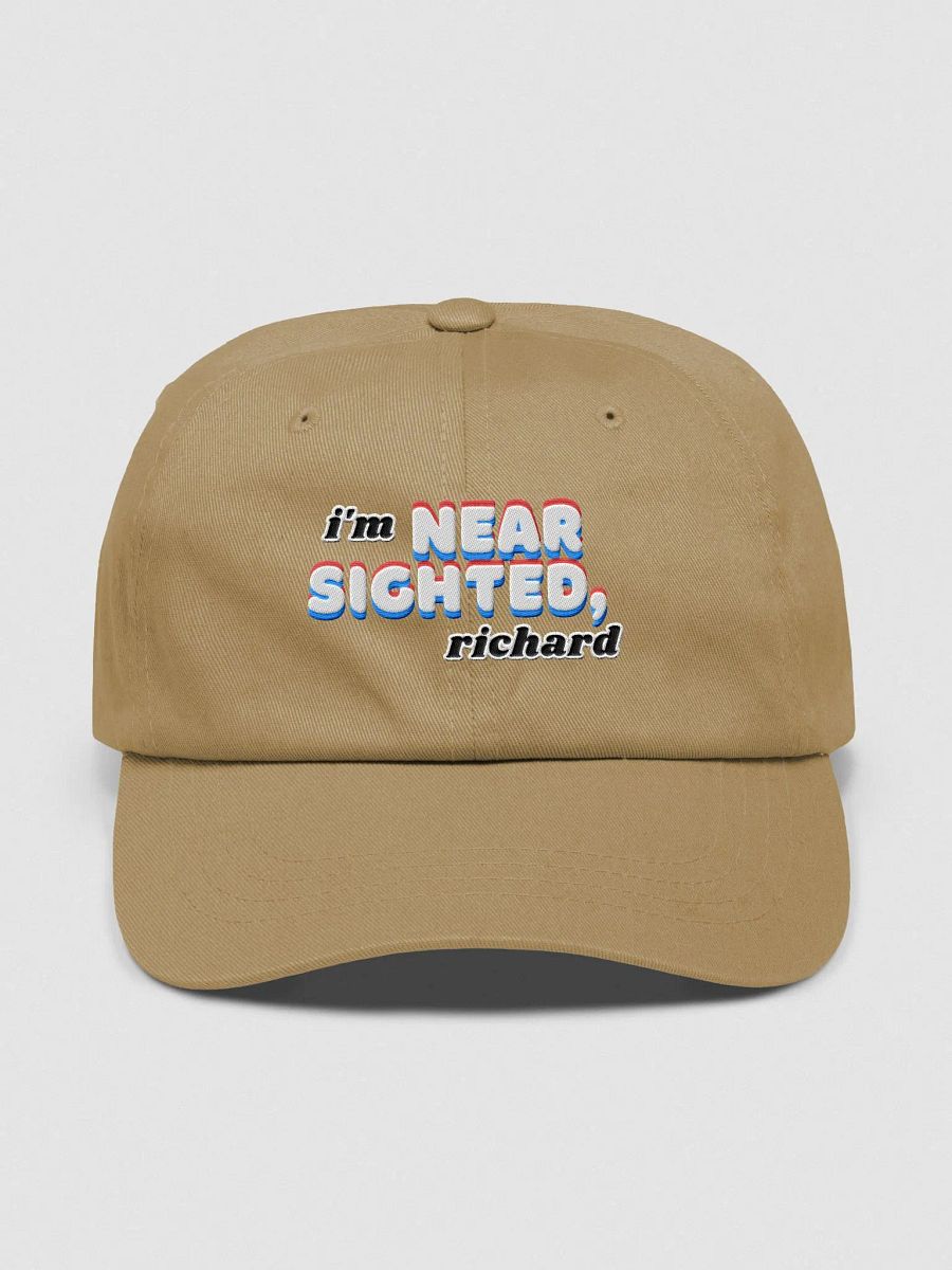 I'M NEARSIGHTED, RICHARD classic dad hat product image (2)