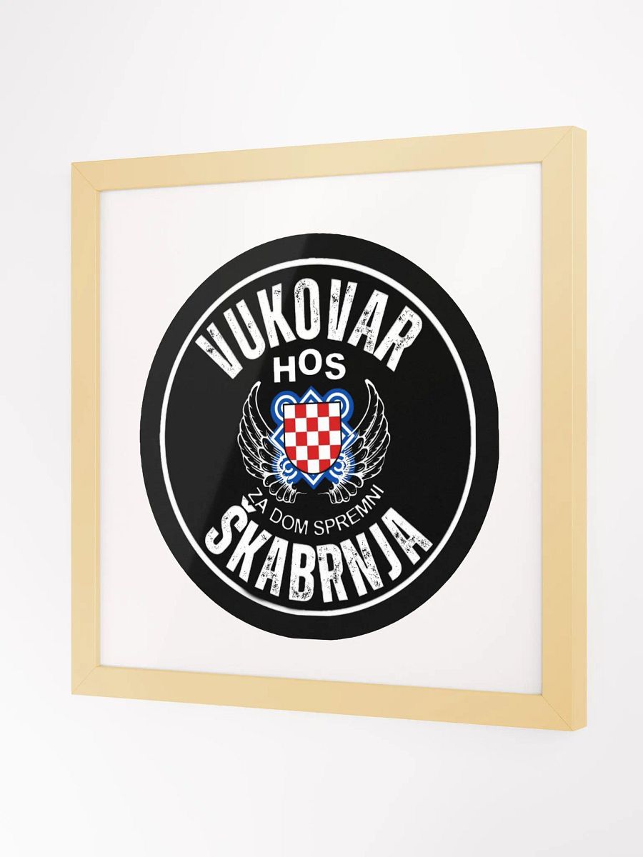 VUKOVAR - ŠKABRNJA Emblem Matte Poster product image (7)