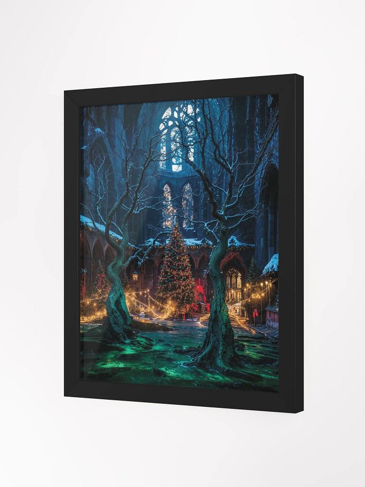 Gothic Christmas Cathedral Framed Print product image (8)