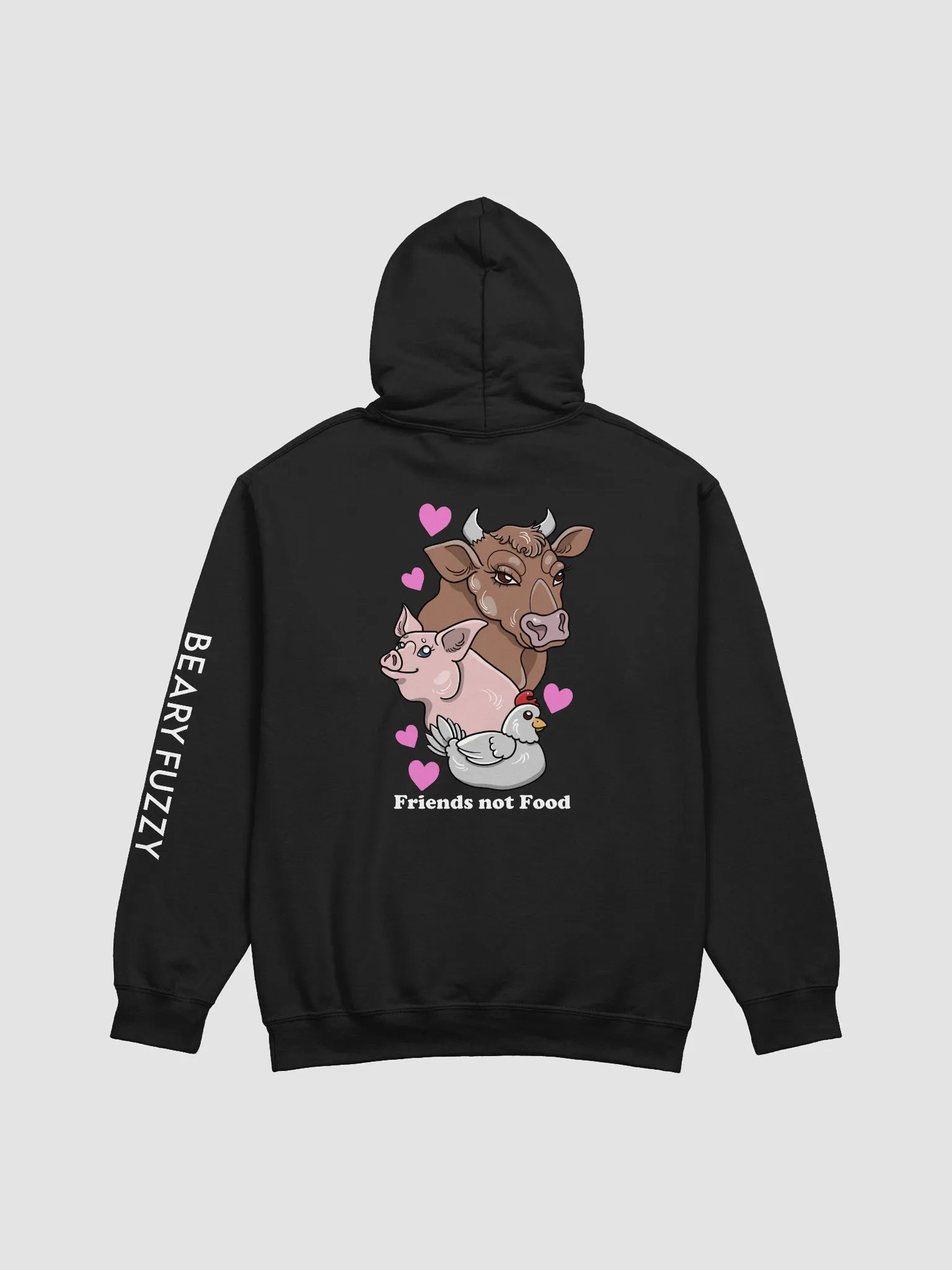 BFFR Friends Not Food Hoodie product image (3)