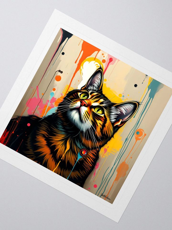 Vibrant Cat Eyes Sticker Set product image (2)