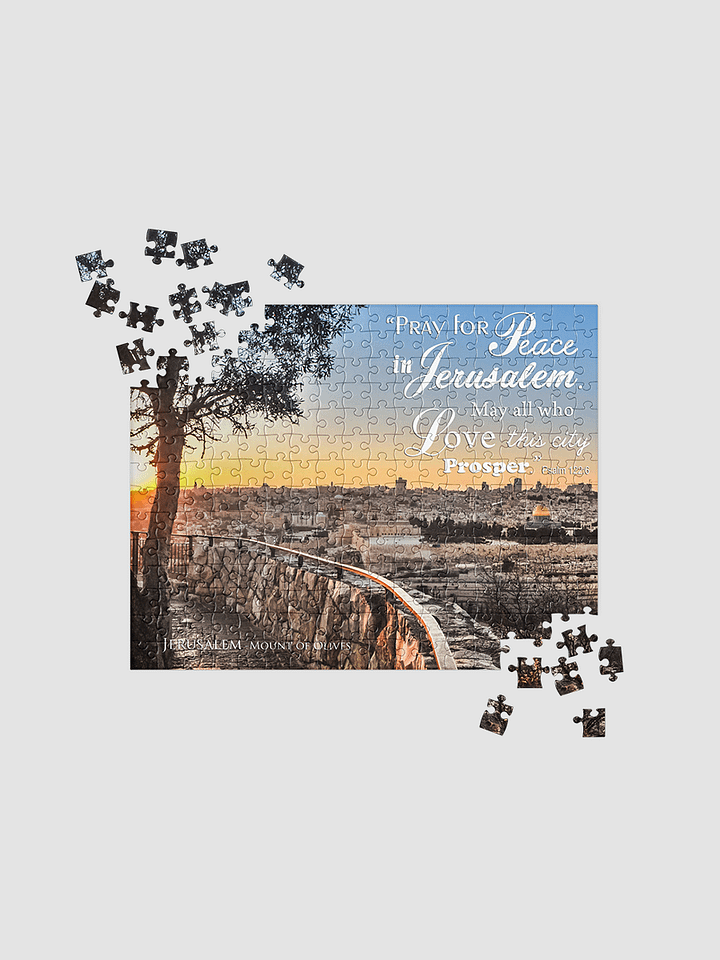 PRAY FOR PEACE IN JERUSALEM Jigsaw Puzzle product image (2)