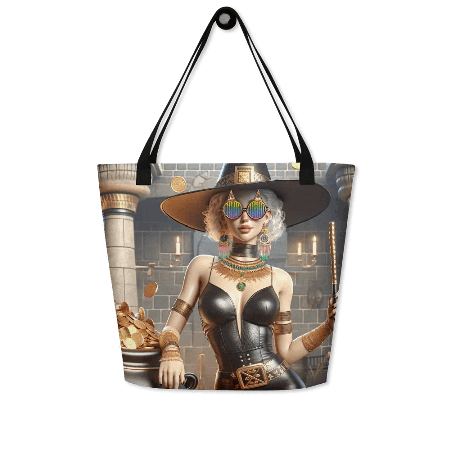 WEALTHY WITCH - TOTE BAG - DANCE MEMECOIN product image (8)