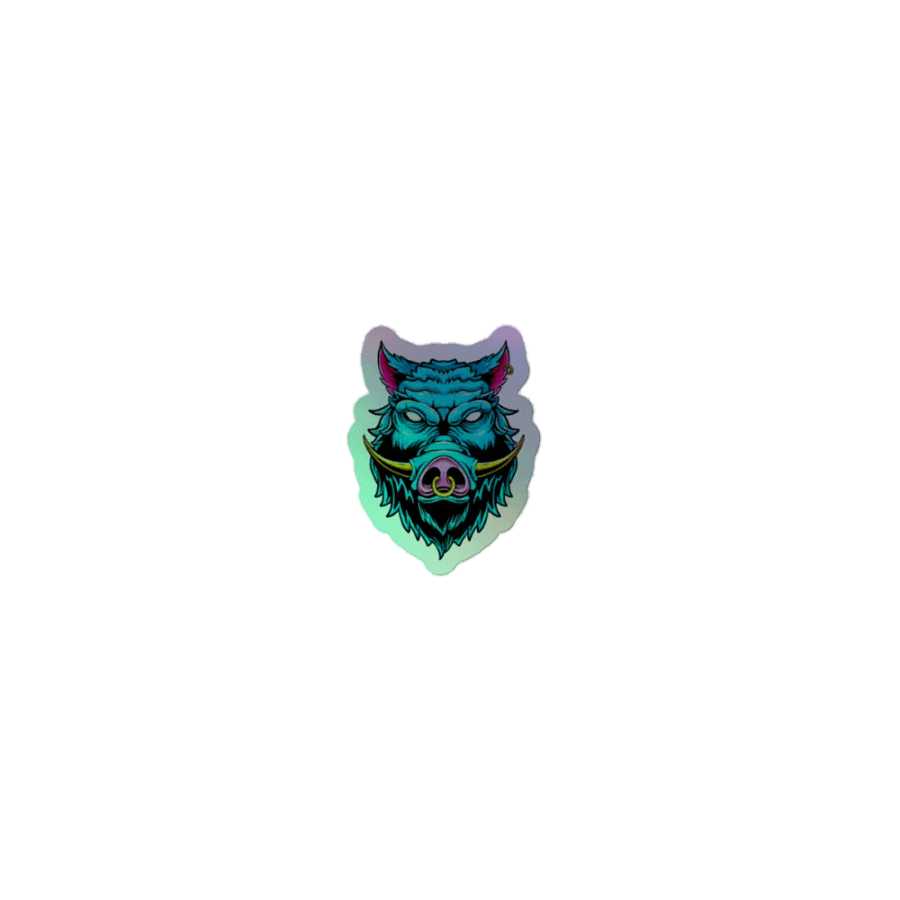 I AM HOGG Holographic Sticker Sheet product image (1)