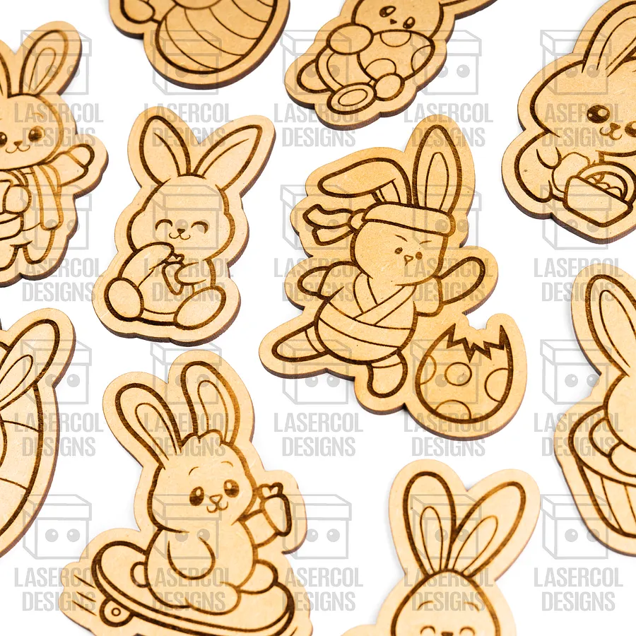 Easter Cutouts/Paint Kit Set 7 & Set 8 - Laser Cut Files product image (10)