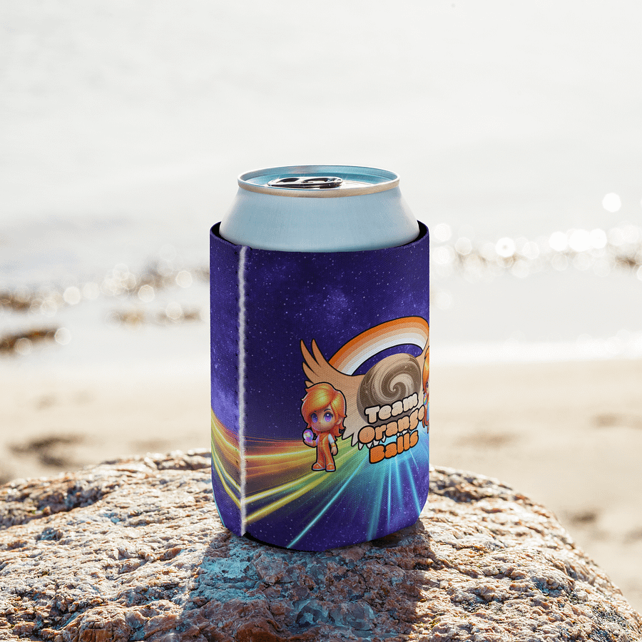 Team Orange Balls Koozie product image (4)