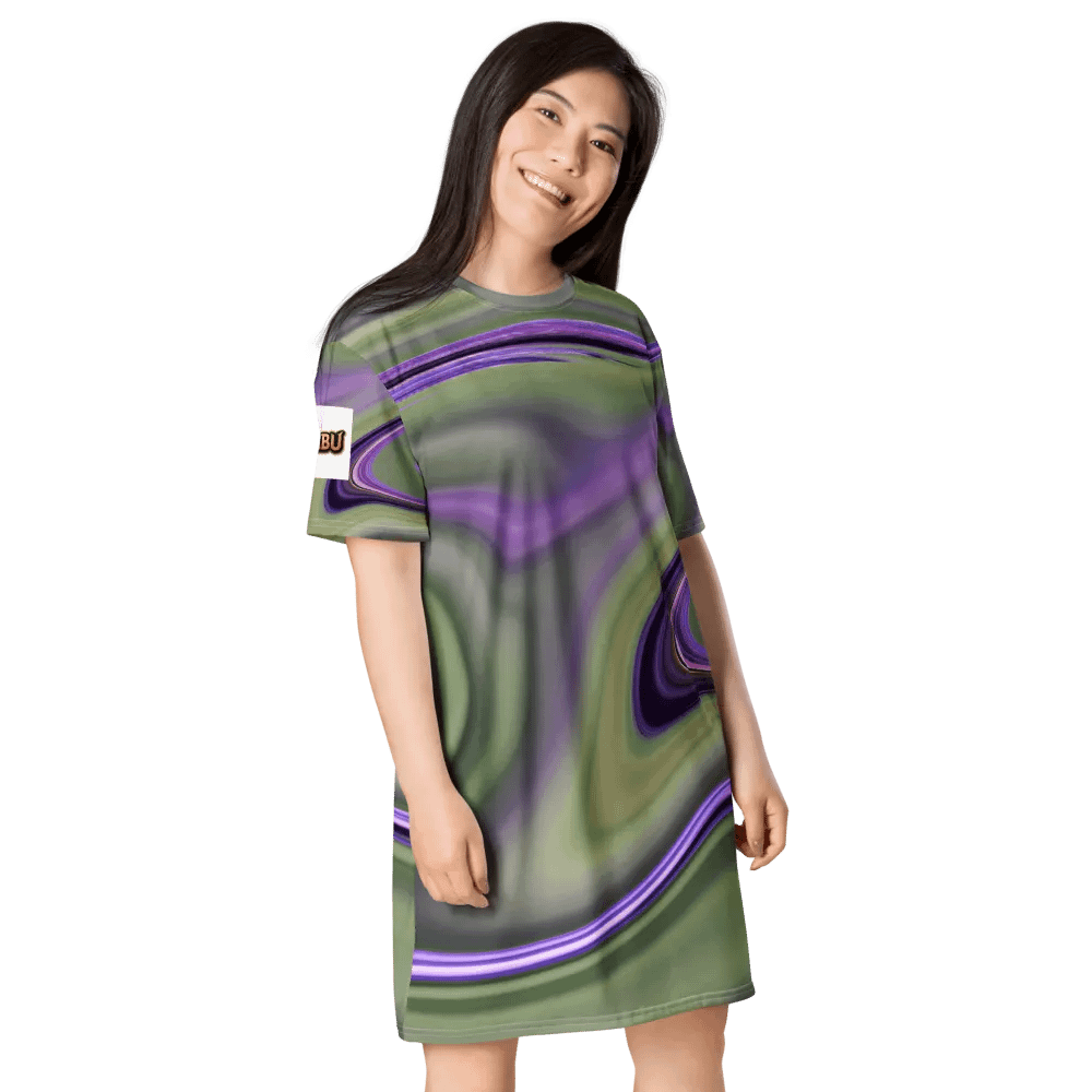 Oasis Swirl All-Over Dress product image (4)