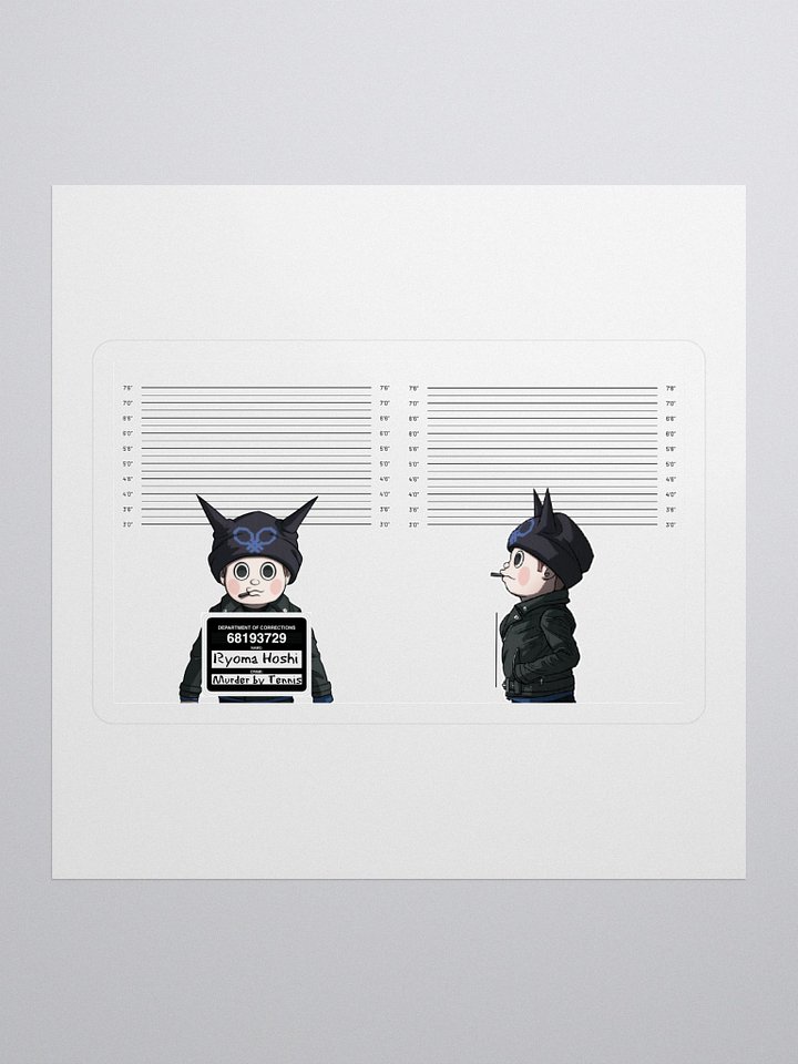 Ryoma Hoshi Mugshot Sticker product image (1)
