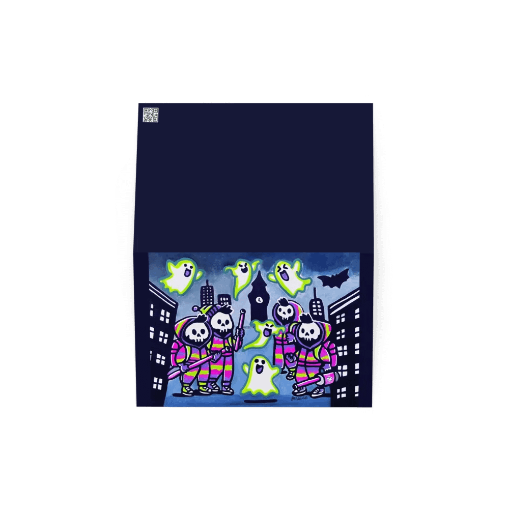 Ghostly Pursuit Greeting Card product image (2)