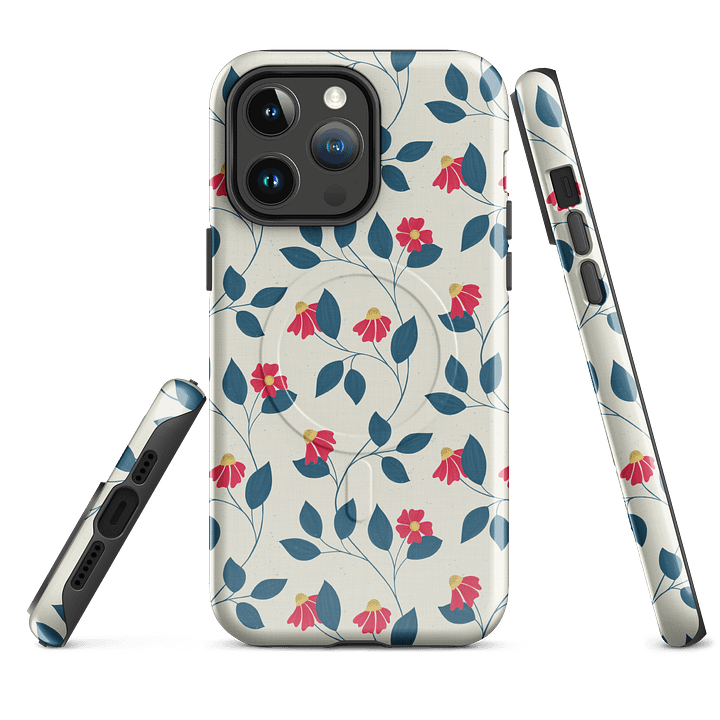 Cosmic Bloom Trailing MagSafe Tough Case for iPhone product image (4)