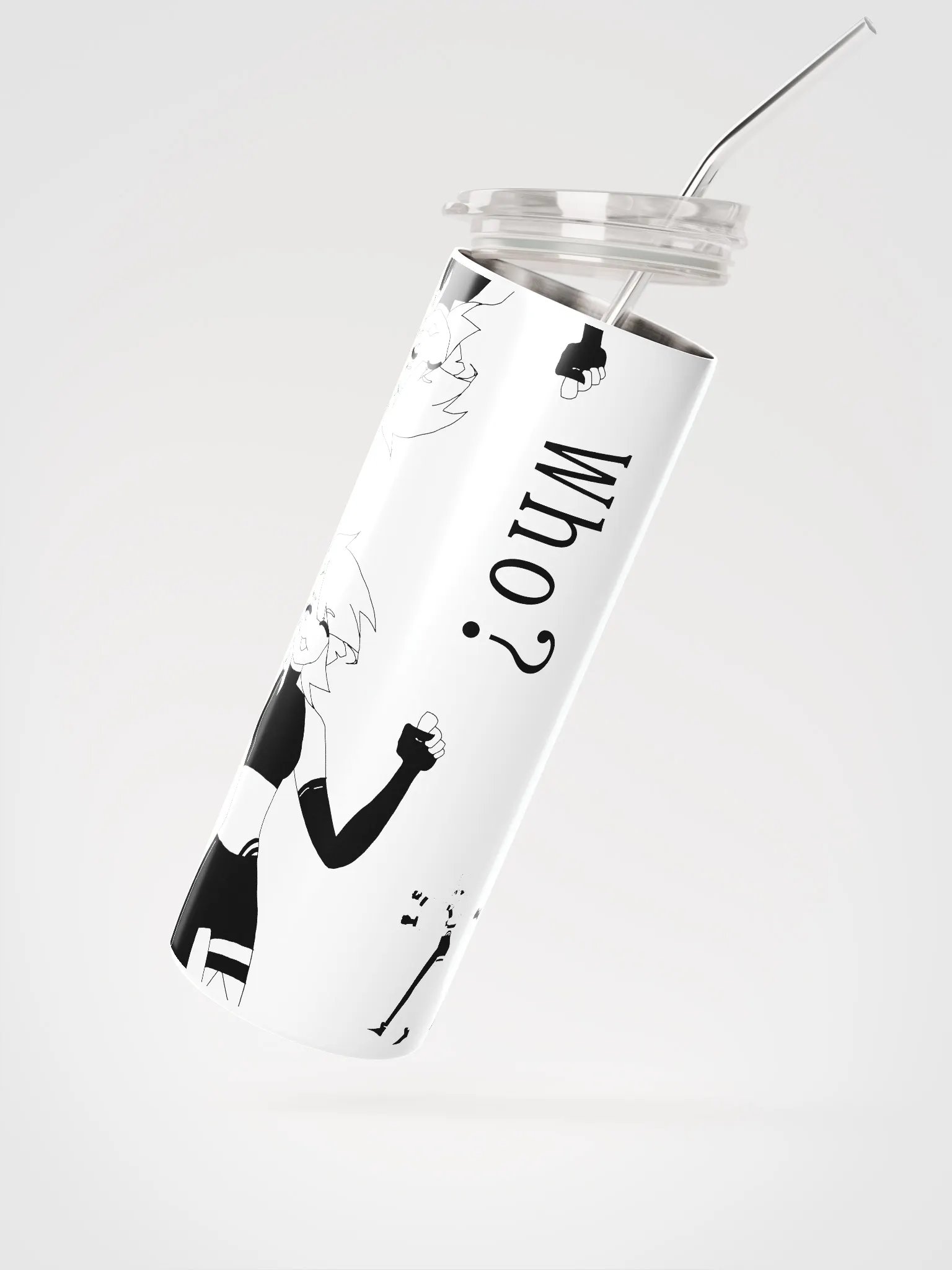 Stainless Steel Tumbler // Who Cover Collection product image (2)