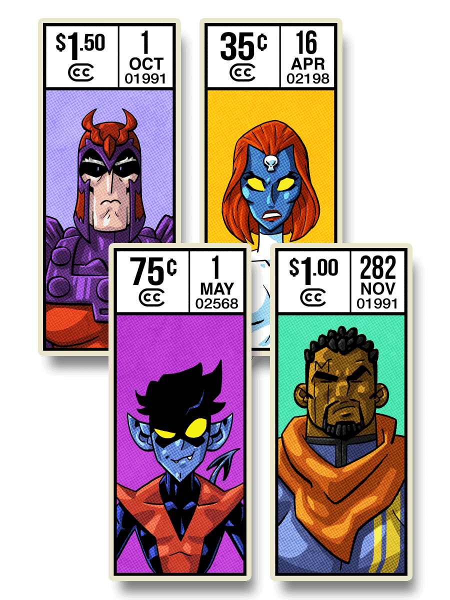 X-Men Sticker Pack #3 product image (1)