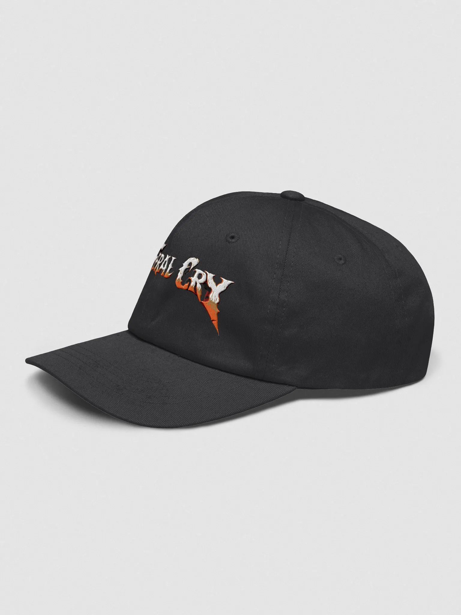 Feral Cry Fiery Distressed Dad Hat product image (5)