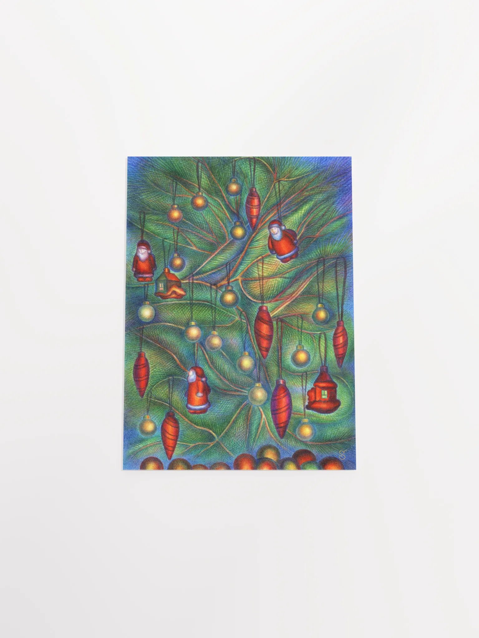 Vibrant Matte Paper Poster - New Year toys product image (4)