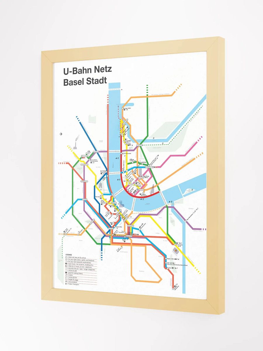 U-BAHN • framed Poster • collectors edition ⭐️⭐️⭐️⭐️⭐️ product image (10)