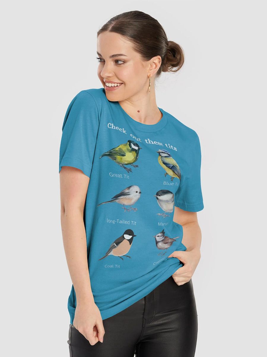 Funny tit birds T-Shirt product image (4)