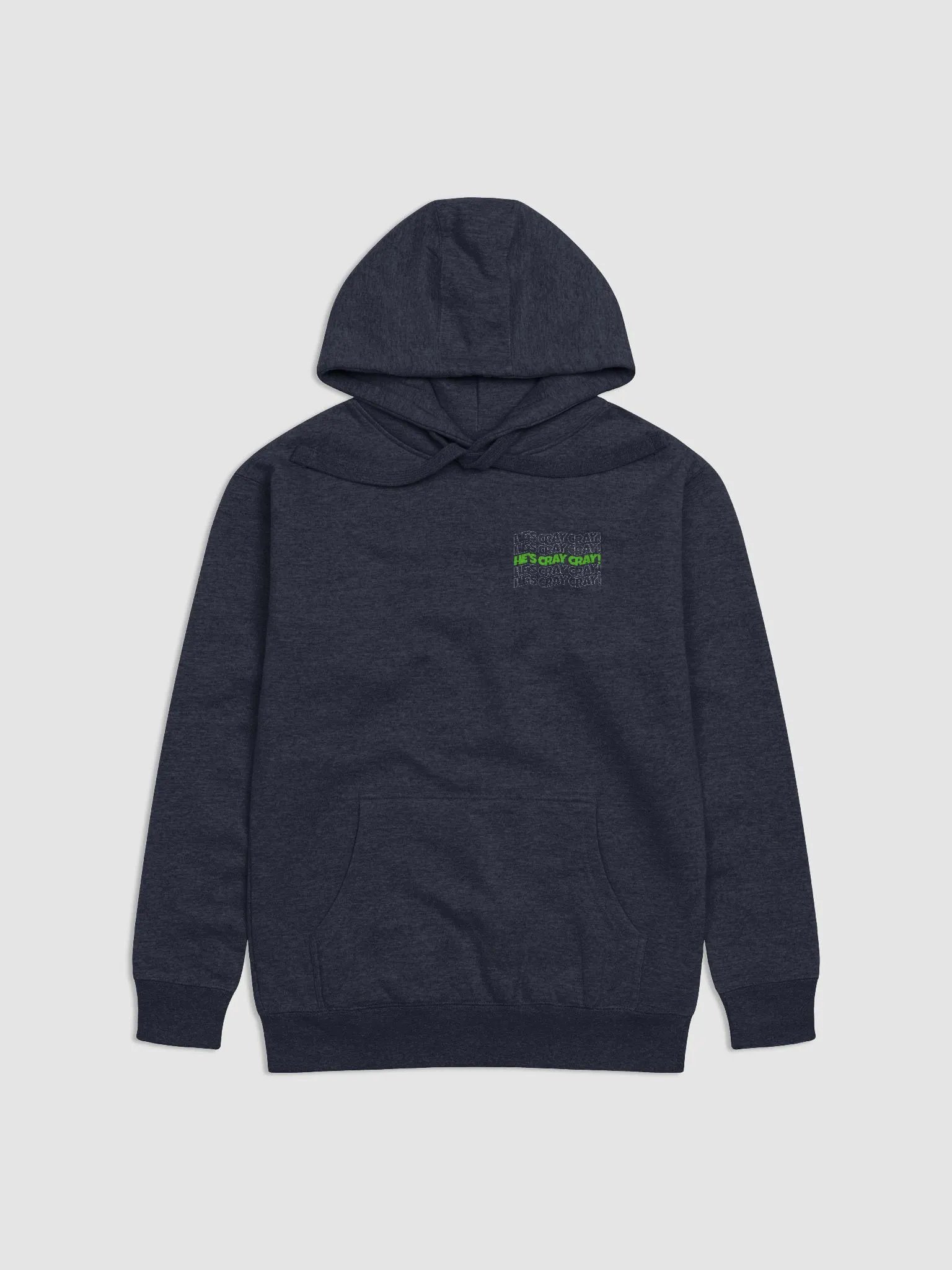 He's Cray Cray! Hoodie (green/white) product image (1)