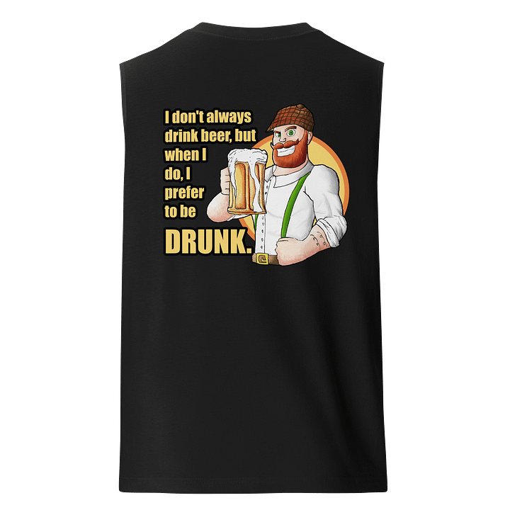 Beer Lad 4 muscle tank back product image (1)