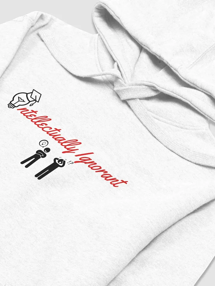 Intellectually Ignorant (Original Logo ) Cotton Heritage Unisex Premium Hoodie product image (50)