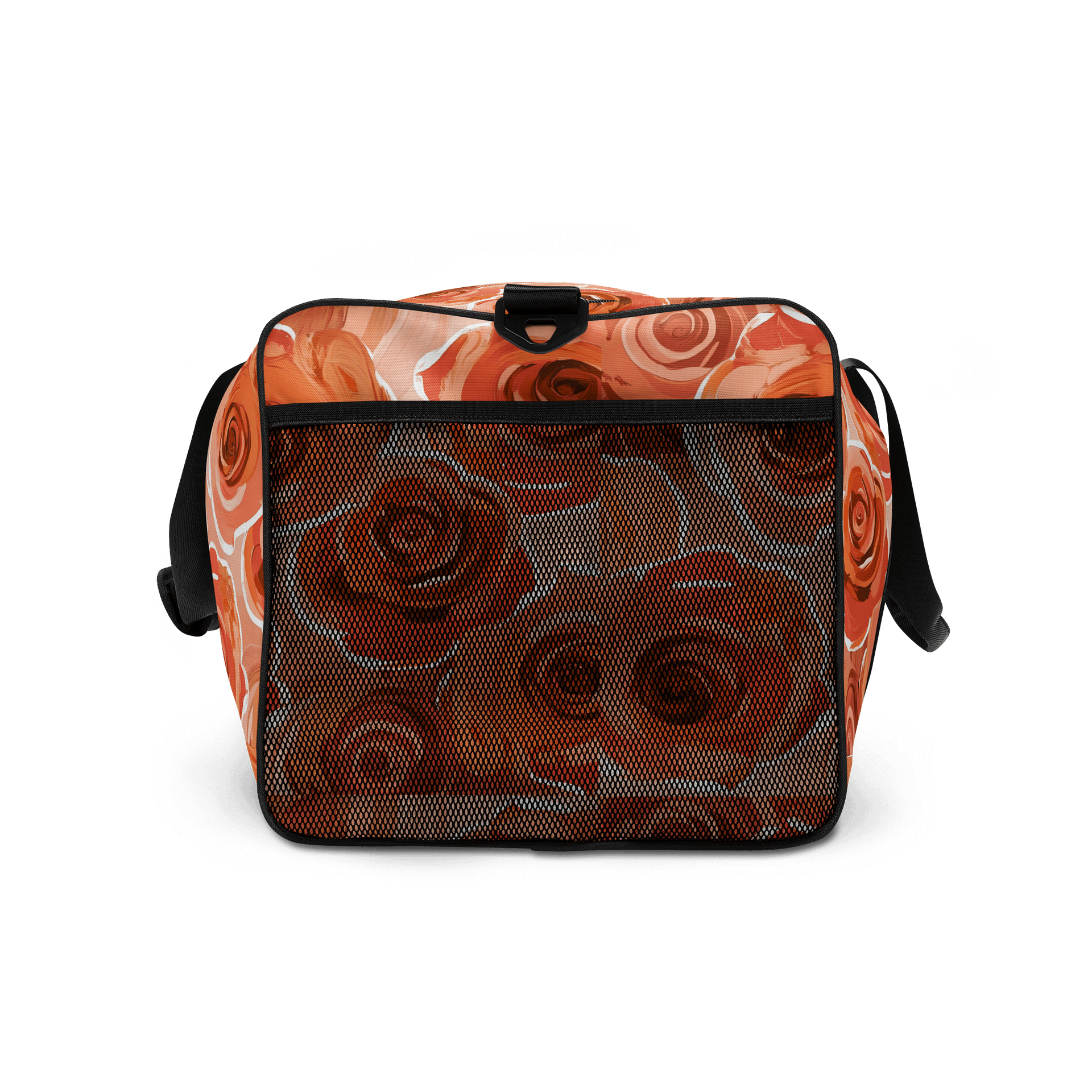 Peach Roses in Bloom All-Over Duffle Bag product image (7)