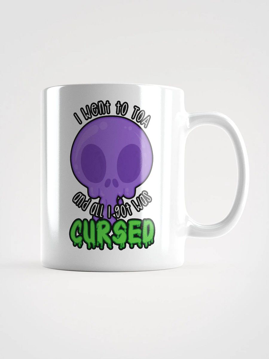 All I Got Was Cursed - Warlock - White Glossy Mug product image (1)