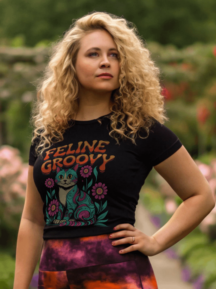 Feline Groovy Psychedelic T-Shirt product image (2)
