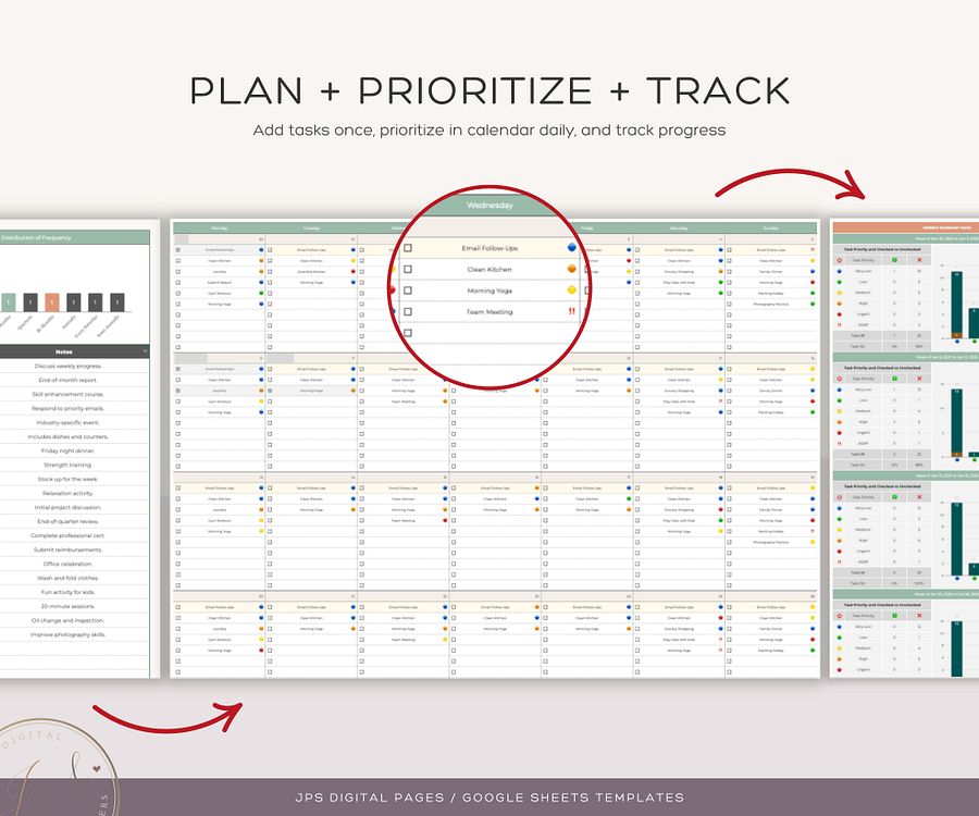 Home Maintenance Calendar, Google Sheets Template product image (7)