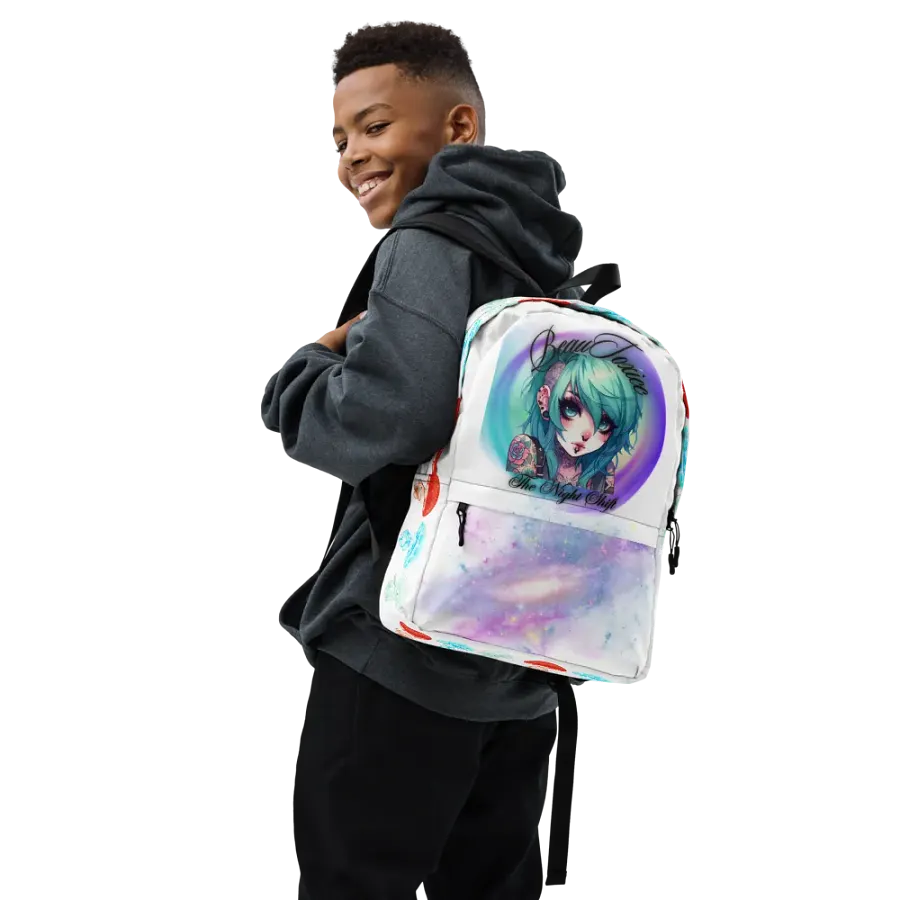 White BBG Backpack product image (7)