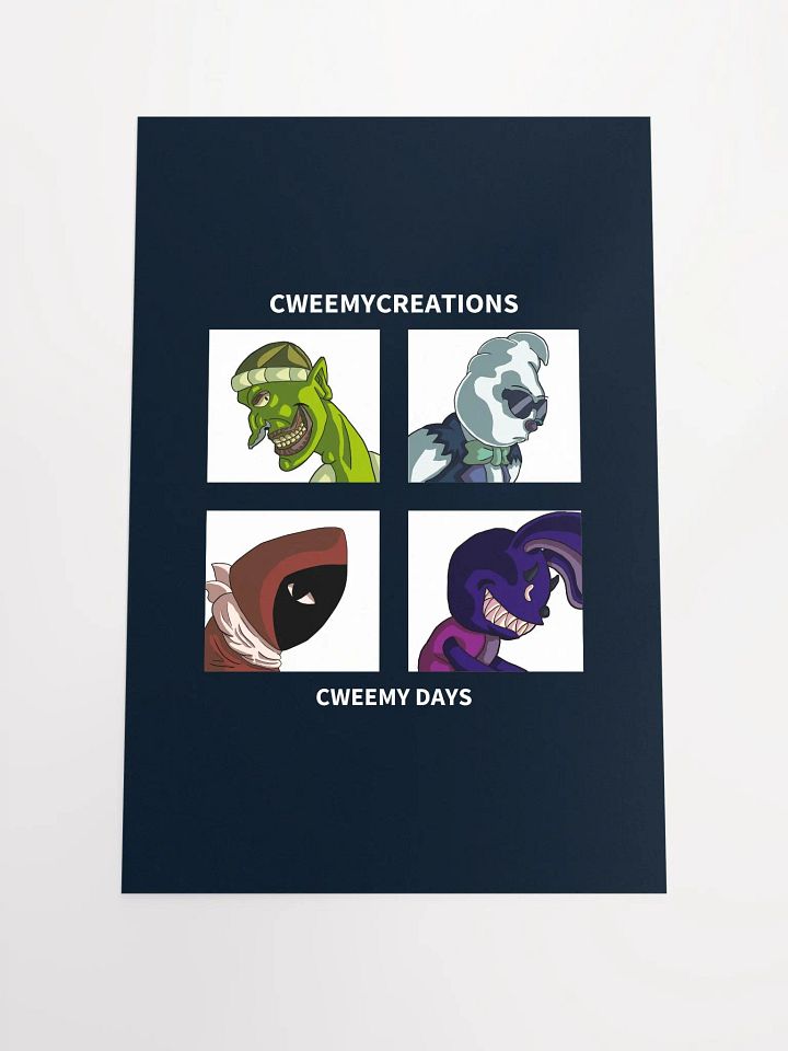 Cweemy Days Poster product image (1)