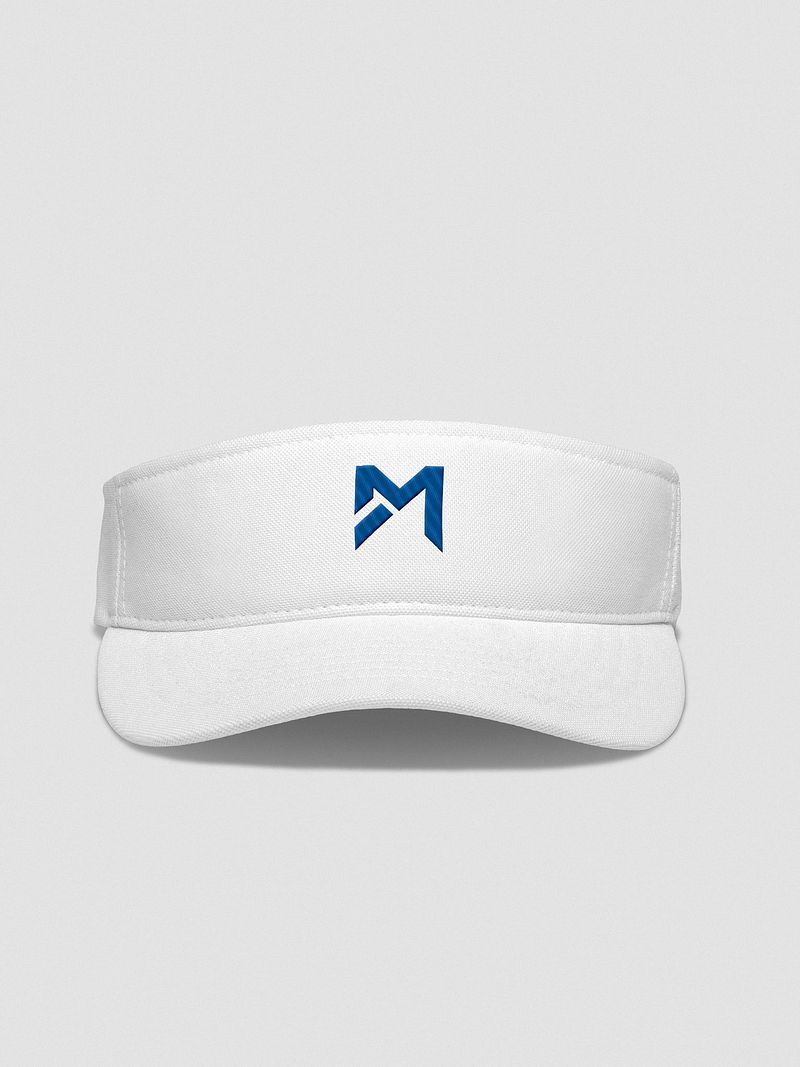 Blue Logo Visor