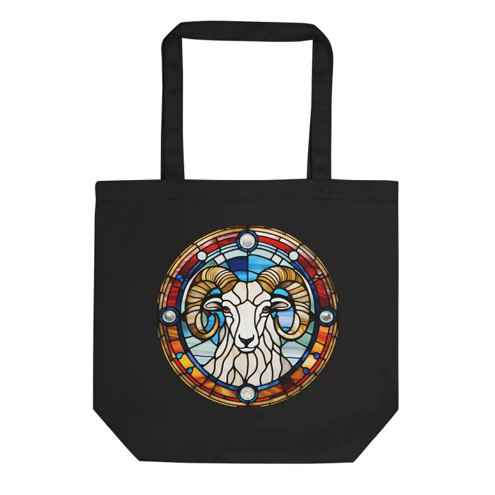Spiritual Aries - Unique Tote Bag Design - Circle Energy product image (1)