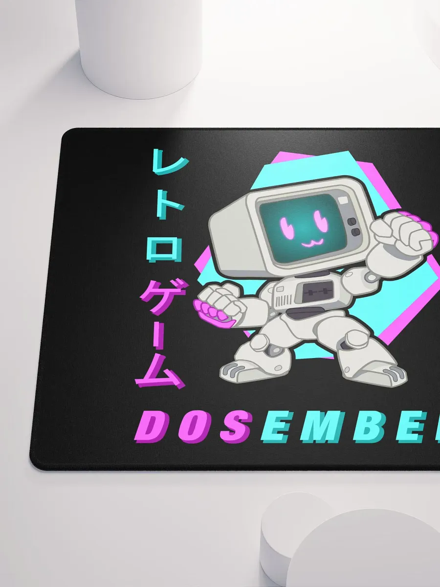 Dosember 2024 Mouse Pad CGA (blue-megenta) product image (6)