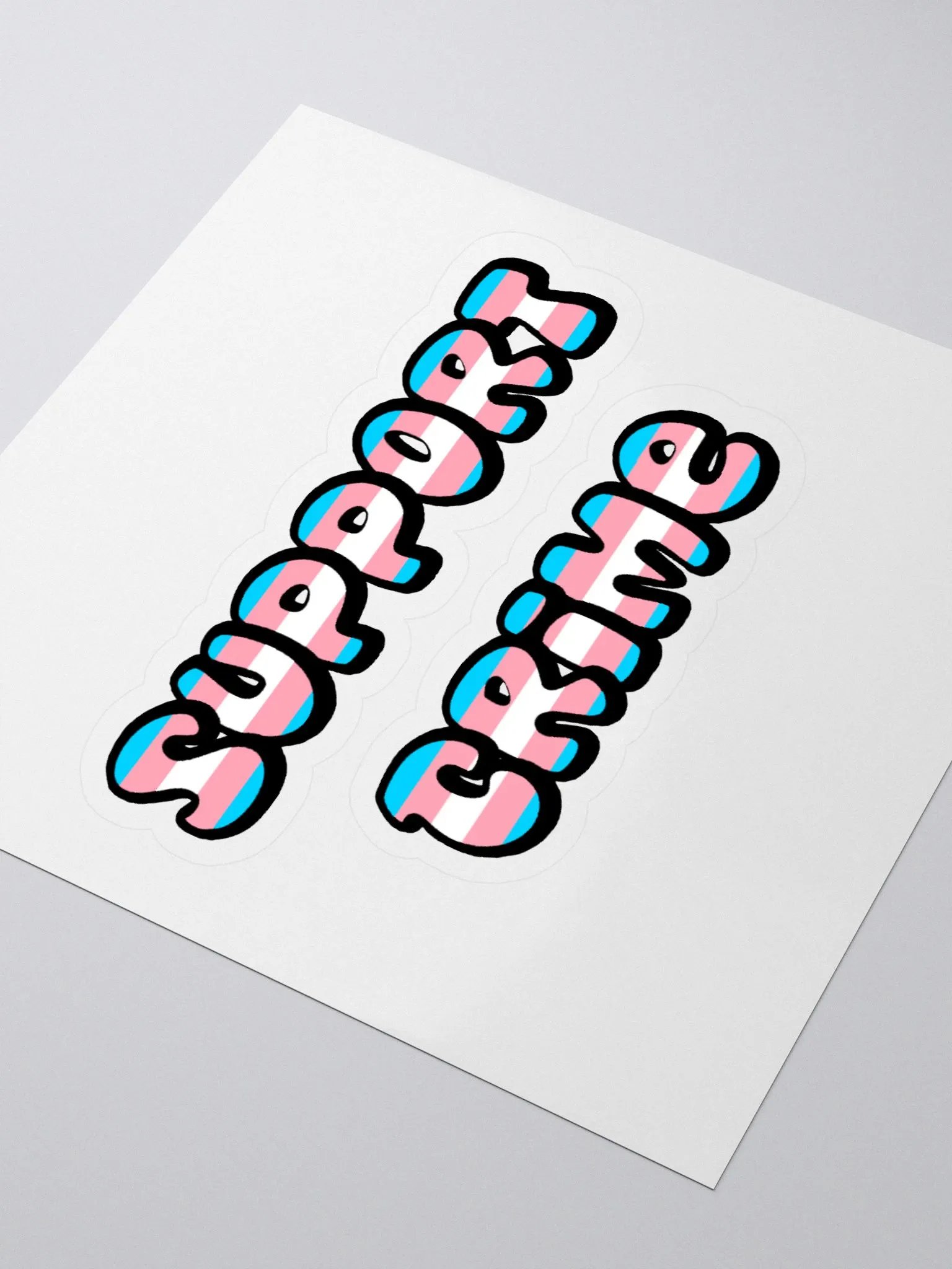 Trans Crime Sticker product image (3)