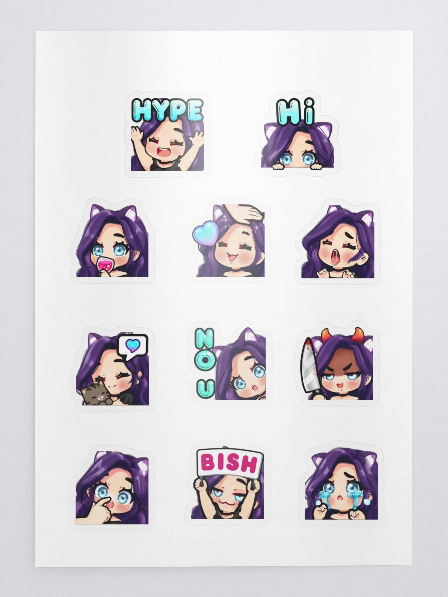 Emote Sticker Pack product image (1)